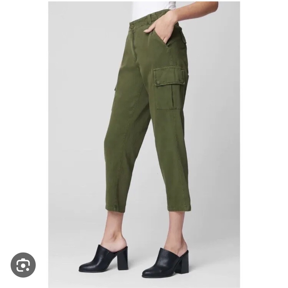 Blank NYC army green cargo pants size 24 new with tags